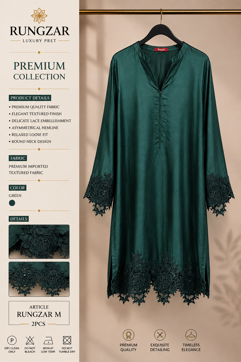 Rungzar M (2PCS) (Green Premium Collection)